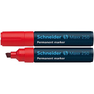 Schneider Maxx 250 Permanentmarker rot 2,0 - 7,0 mm, 1 St. von Schneider