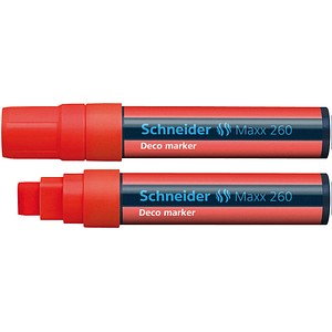 Schneider Maxx 260 Kreidemarker rot 5,0 - 15,0 mm, 1 St. von Schneider