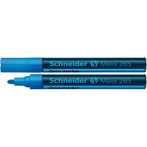 Schneider Maxx 265 Kreidemarker blau 2,0 - 3,0 mm, 1 St. Schneider Maxx 265 Kreidemarker blau 2,0 - 3,0 mm, 1 St. von Schneider