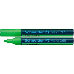 Schneider Maxx 265 Kreidemarker grün 2,0 - 3,0 mm, 1 St. von Schneider