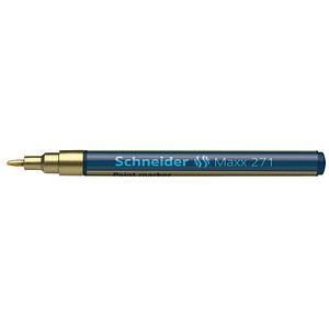 Schneider Maxx 271 Lackmarker gold 1,0 - 2,0 mm, 1 St. von Schneider