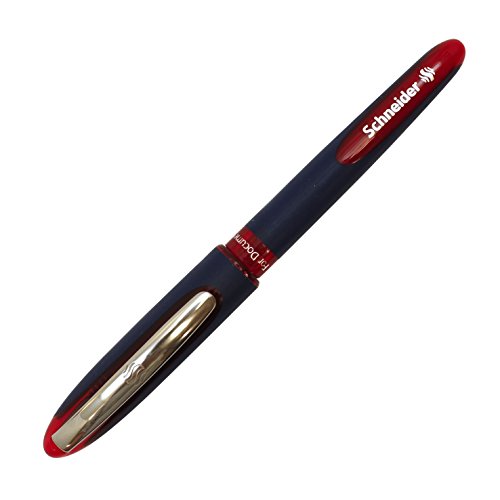 Schneider One Business Tintenroller (Dokumentenecht, 0.6 mm Ultra-Smooth-Spitze) rot von Schneider