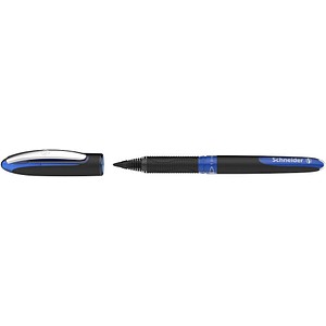 Schneider One Sign Tintenroller schwarz 1,0 mm, Schreibfarbe: blau, 1 St. von Schneider