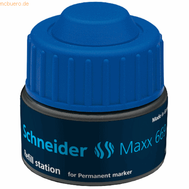 Schneider Permanentmarker Refill-Station 669 blau von Schneider