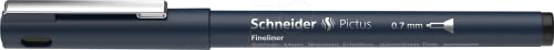 Schneider Pictus Fineliner Stift, 0,7 mm Linienbreite, Schwarz von Schneider