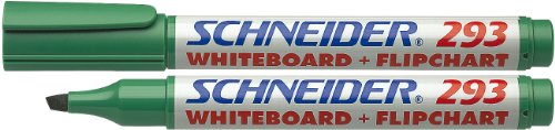 Schneider Schreibgeräte Board-Marker Maxx 293, nachfüllbar, 2+5 mm, grün Schneider Schreibgeräte Board-Marker Maxx 293, nachfüllbar, 2+5 mm, grün von Schneider Pen