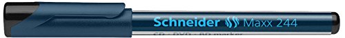 Schneider Schreibgeräte CD-, DVD-, BD-Marker Maxx 244, 0,7 mm, schwarz von Schneider