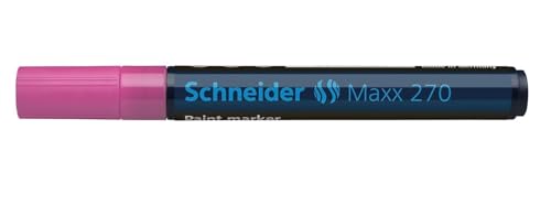 Schneider Schreibgeräte Lackmarker Maxx 270, 1-3 mm, rosa Schneider Schreibgeräte Lackmarker Maxx 270, 1-3 mm, rosa von Schneider