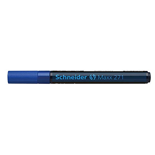 Schneider Schreibgeräte Lackmarker Maxx 271, 1-2 mm, blau von Schneider