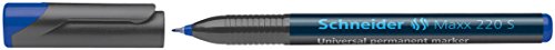 Schneider Schreibgeräte Universalmarker permanent Maxx 220 S, 0,4 mm, blau von Schneider