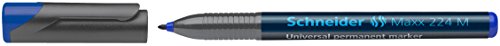 Schneider Schreibgeräte Universalmarker permanent Maxx 224 M, 1,0 mm, blau von Schneider