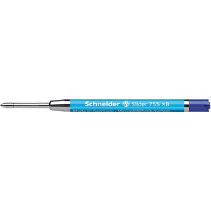 Schneider Slider 755 Kugelschreiberminen XB 10 St. blau, 10 St. von Schneider