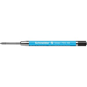 Schneider Slider 755 Kugelschreiberminen XB schwarz, 3 St. von Schneider