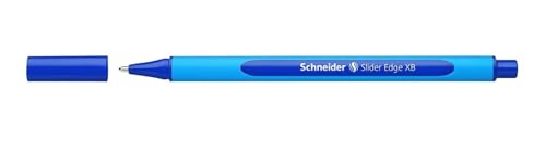 Schneider Slider Edge XB - Kugelschreiber, mit Viscoglide-Technologie, blau - 1 Stück von Schneider
