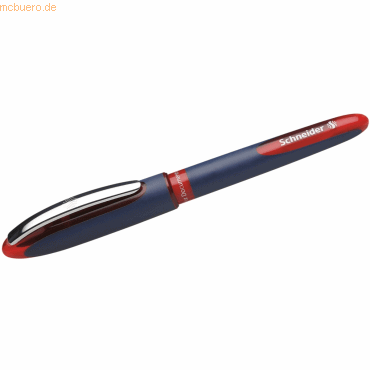 Schneider Tintenkugelschreiber One Business 0,6mm rot Schneider Tintenkugelschreiber One Business 0,6mm rot von Schneider