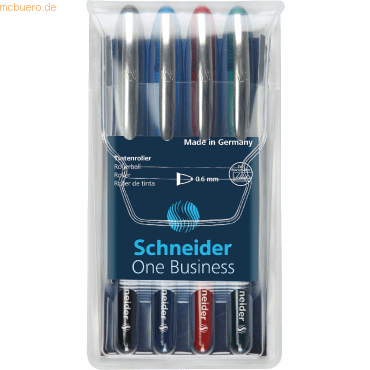 Schneider Tintenroller One Business Ultra-Smooth-Spitze 0,6 mm sortier Schneider Tintenroller One Business Ultra-Smooth-Spitze 0,6 mm sortier von Schneider