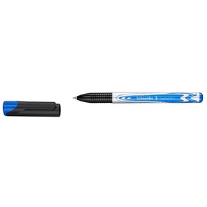 Schneider Topball 811 Tintenroller blau/silber 0,5 mm, Schreibfarbe: blau, 1 St. von Schneider