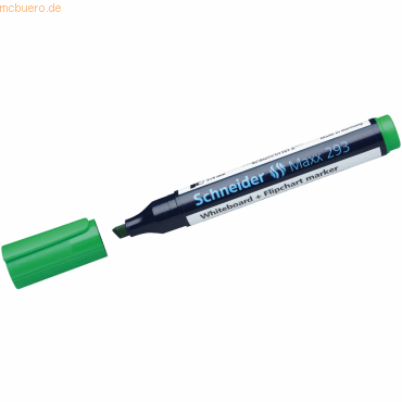 10 x Schneider Whiteboard- und Flipchartmarker 293 grün 10 x Schneider Whiteboard- und Flipchartmarker 293 grün von Schneider
