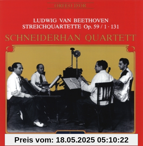 Streichquartette F-Dur Op. 59, 1 Streichquartette F-Dur Op. 59, 1 von Schneiderhan-Quartett
