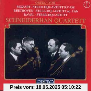 Streichquartette KV 458 / von Schneiderhan-Quartett