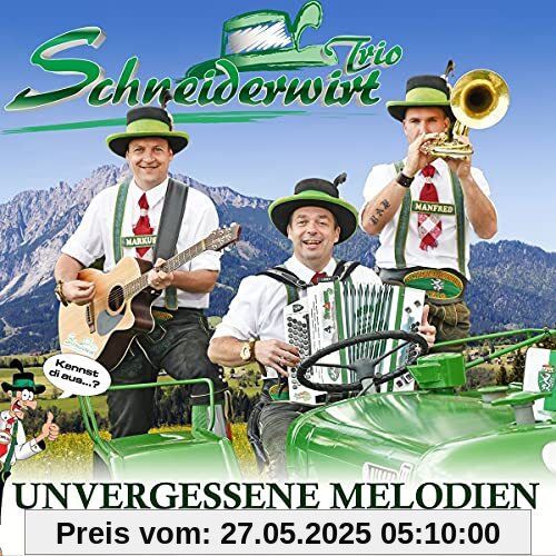 Unvergessene Melodien der Volksmusik Unvergessene Melodien der Volksmusik von Schneiderwirt Trio