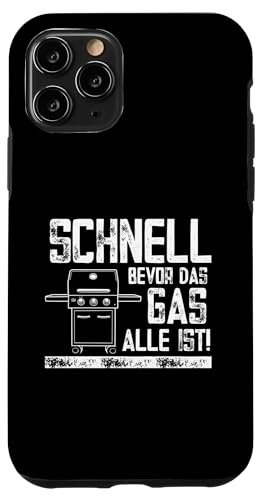 Schnell Gas Grillen Vatertag Spruch Für Männer Humor Papa Hülle für iPhone 11 Pro von Schnell Gas Grillen Vatertag Geschenk Papa