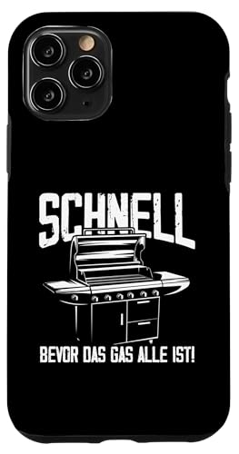 Schnell Gas Grillen Vatertag Spruch Für Männer Humor Papa Hülle für iPhone 11 Pro von Schnell Gas Grillen Vatertag Geschenk Papa
