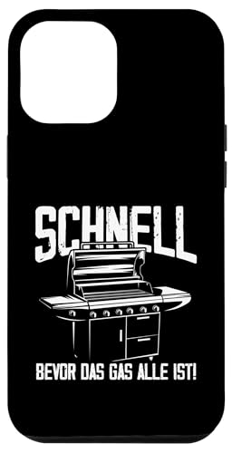 Schnell Gas Grillen Vatertag Spruch Für Männer Humor Papa Hülle für iPhone 12 Pro Max von Schnell Gas Grillen Vatertag Geschenk Papa