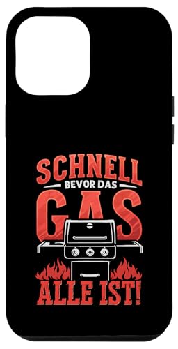 Schnell Gas Grillen Vatertag Spruch Für Männer Humor Papa Hülle für iPhone 12 Pro Max von Schnell Gas Grillen Vatertag Geschenk Papa