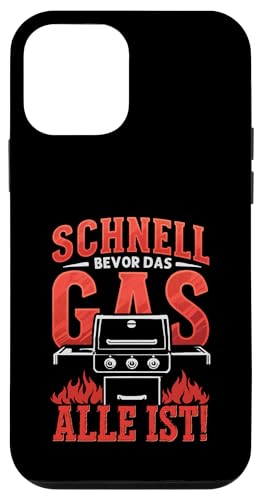 Schnell Gas Grillen Vatertag Spruch Für Männer Humor Papa Hülle für iPhone 12 mini von Schnell Gas Grillen Vatertag Geschenk Papa
