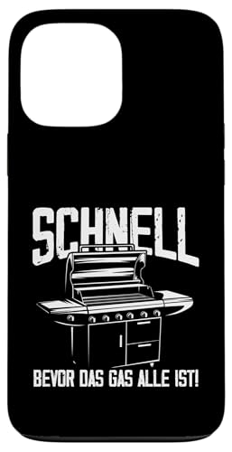 Schnell Gas Grillen Vatertag Spruch Für Männer Humor Papa Hülle für iPhone 13 Pro Max von Schnell Gas Grillen Vatertag Geschenk Papa