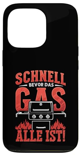 Schnell Gas Grillen Vatertag Spruch Für Männer Humor Papa Hülle für iPhone 13 Pro von Schnell Gas Grillen Vatertag Geschenk Papa