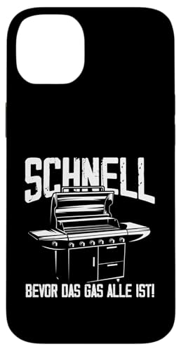 Schnell Gas Grillen Vatertag Spruch Für Männer Humor Papa Hülle für iPhone 14 Plus von Schnell Gas Grillen Vatertag Geschenk Papa