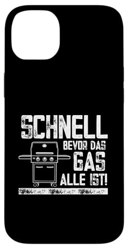Schnell Gas Grillen Vatertag Spruch Für Männer Humor Papa Hülle für iPhone 14 Plus von Schnell Gas Grillen Vatertag Geschenk Papa