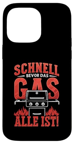 Schnell Gas Grillen Vatertag Spruch Für Männer Humor Papa Hülle für iPhone 14 Pro Max von Schnell Gas Grillen Vatertag Geschenk Papa