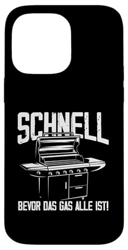 Schnell Gas Grillen Vatertag Spruch Für Männer Humor Papa Hülle für iPhone 14 Pro Max von Schnell Gas Grillen Vatertag Geschenk Papa