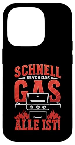 Schnell Gas Grillen Vatertag Spruch Für Männer Humor Papa Hülle für iPhone 14 Pro von Schnell Gas Grillen Vatertag Geschenk Papa