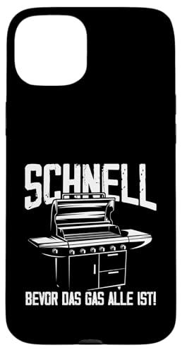 Schnell Gas Grillen Vatertag Spruch Für Männer Humor Papa Hülle für iPhone 15 Plus von Schnell Gas Grillen Vatertag Geschenk Papa
