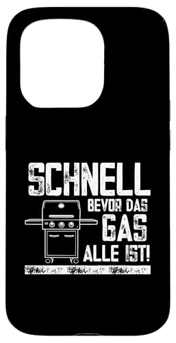 Schnell Gas Grillen Vatertag Spruch Für Männer Humor Papa Hülle für iPhone 15 Pro von Schnell Gas Grillen Vatertag Geschenk Papa