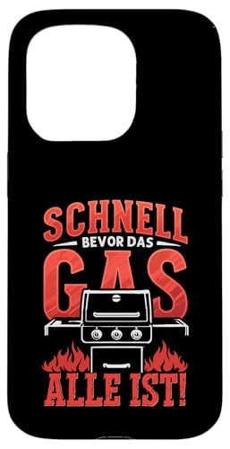 Schnell Gas Grillen Vatertag Spruch Für Männer Humor Papa Hülle für iPhone 15 Pro von Schnell Gas Grillen Vatertag Geschenk Papa