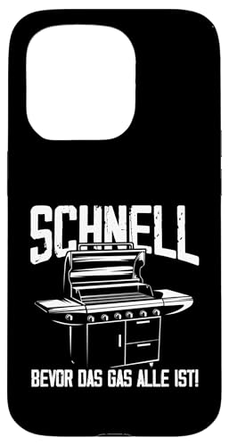 Schnell Gas Grillen Vatertag Spruch Für Männer Humor Papa Hülle für iPhone 15 Pro von Schnell Gas Grillen Vatertag Geschenk Papa