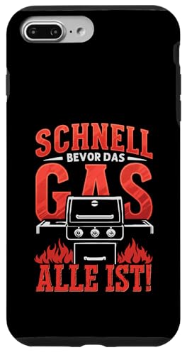 Schnell Gas Grillen Vatertag Spruch Für Männer Humor Papa Hülle für iPhone 7 Plus/8 Plus von Schnell Gas Grillen Vatertag Geschenk Papa