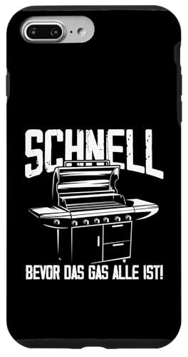 Schnell Gas Grillen Vatertag Spruch Für Männer Humor Papa Hülle für iPhone 7 Plus/8 Plus von Schnell Gas Grillen Vatertag Geschenk Papa