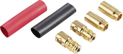 Schnepp DS 6 Büschelstecker Stecker, gerade, Buchse, gerade Stift-Ø: 6mm Rot, Schwarz 1St. von Schnepp