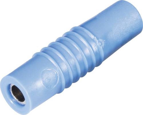 Schnepp KP 4000 S Laborbuchse Stecker, gerade Stift-Ø: 4mm Blau von Schnepp