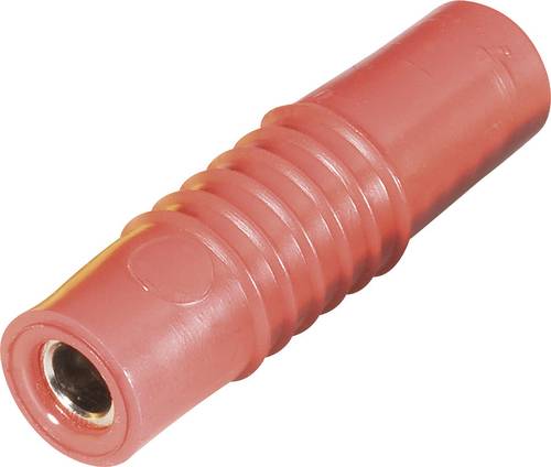 Schnepp KP 4000L Laborbuchse Stecker, gerade Stift-Ø: 4mm Rot von Schnepp