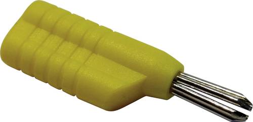 Schnepp N 4041L Büschelstecker Stecker, gerade Stift-Ø: 4mm Gelb von Schnepp