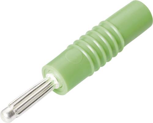 Schnepp S 4000 S Büschelstecker Stecker, gerade Stift-Ø: 4mm Grün von Schnepp