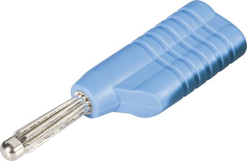 Schnepp S 4041 S Büschelstecker Stecker, gerade Stift-Ø: 4mm Blau von Schnepp