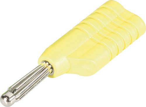 Schnepp S 4041 S Büschelstecker Stecker, gerade Stift-Ø: 4mm Gelb von Schnepp
